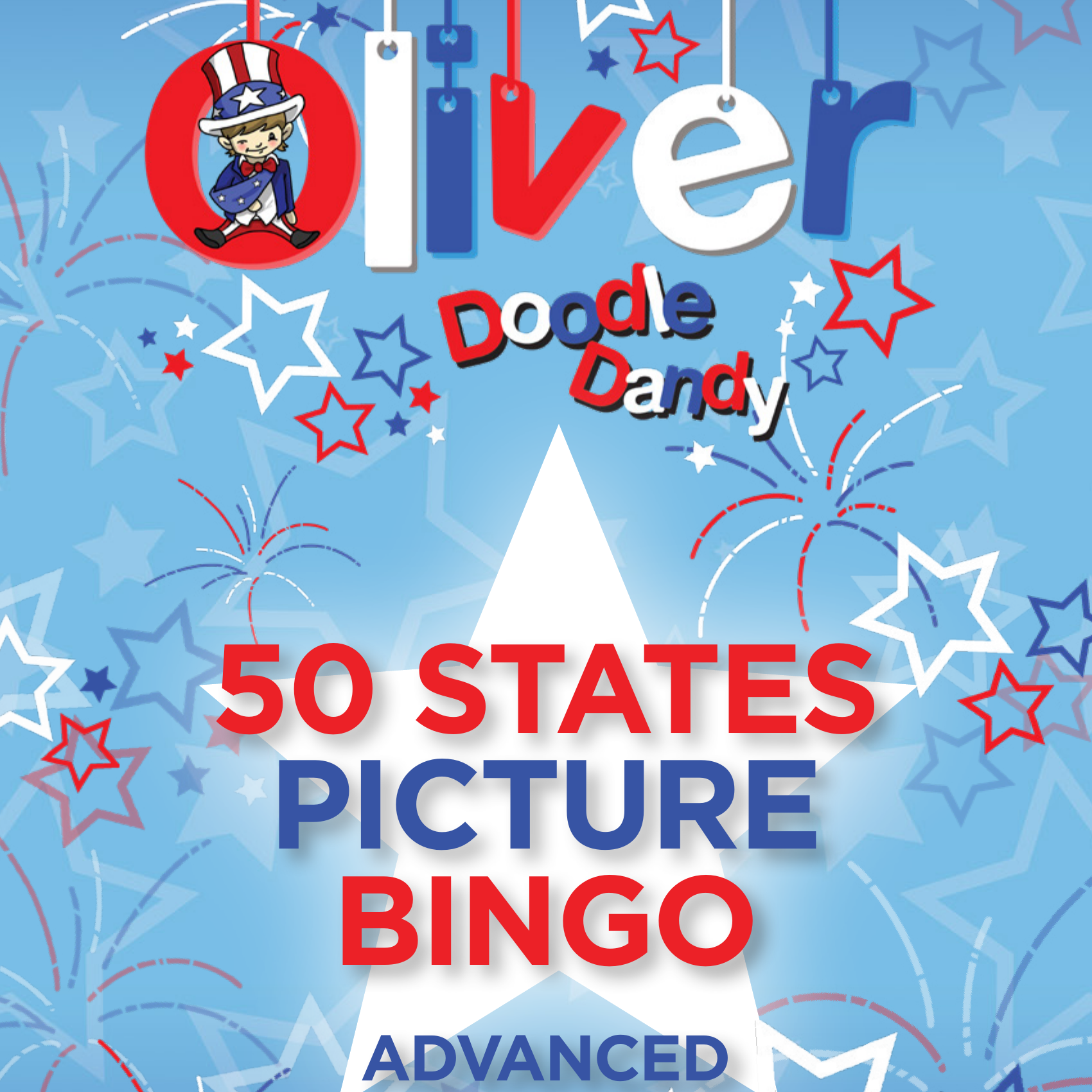 Picture Bingo - 50 States Advanced