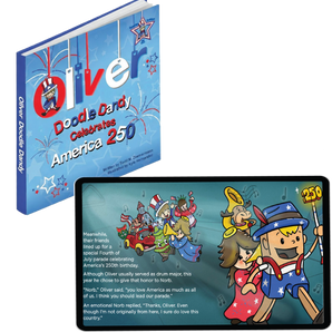 Oliver Doodle Dandy Celebrates America 250 Multi-Format Story Experience