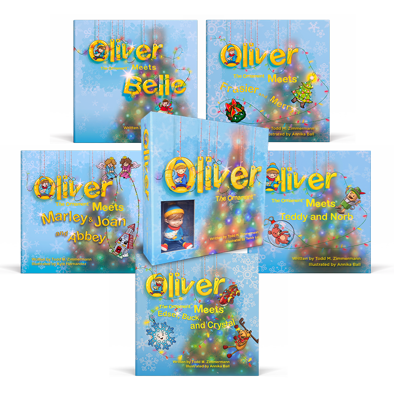 Oliver the Ornament Deluxe Christmas Book Collection