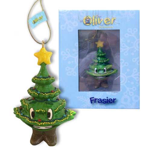 Books and Ornaments 2 - 7 Oliver the Ornament Christmas Collection