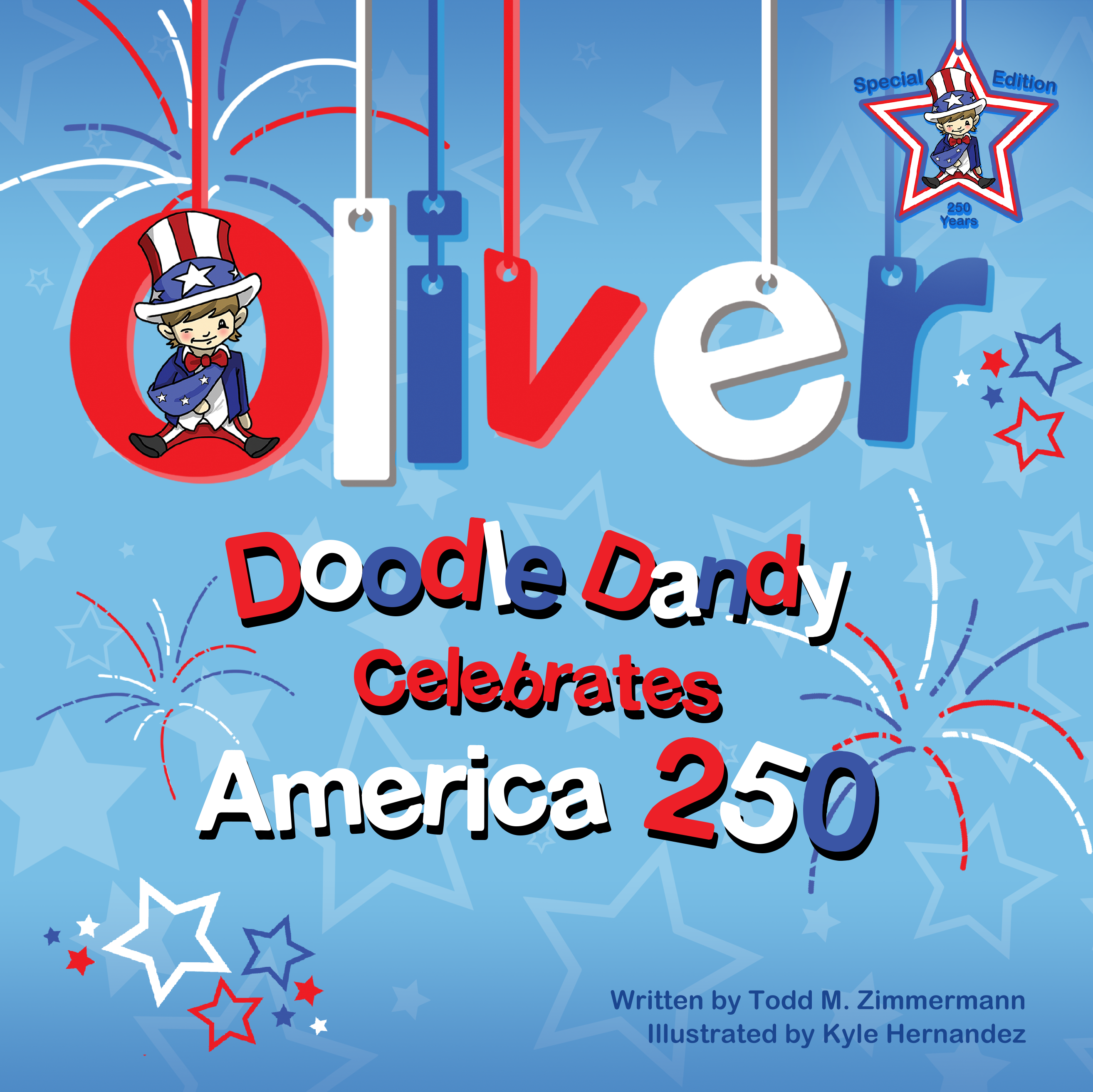 Oliver Doodle Dandy Celebrates America 250