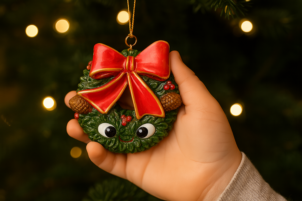 Merry Christmas Ornament | Oliver the Ornament