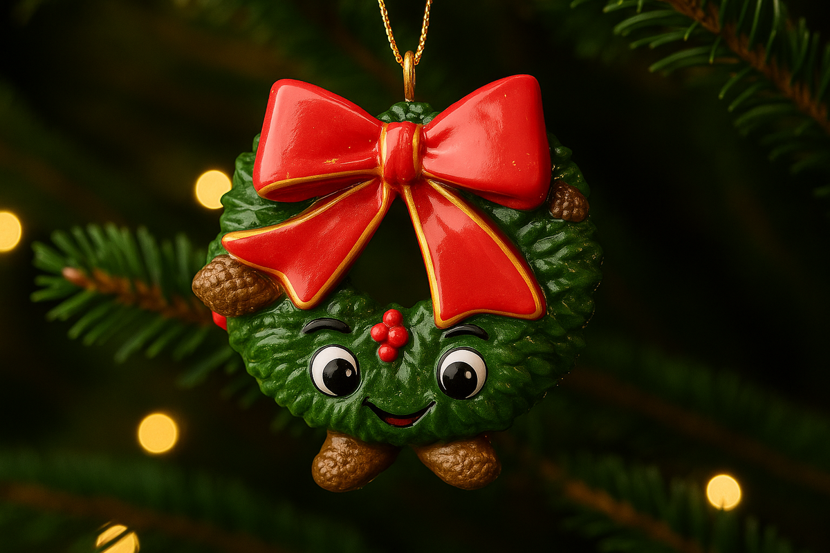 Merry Christmas Ornament | Oliver the Ornament