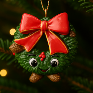 Merry Christmas Ornament | Oliver the Ornament