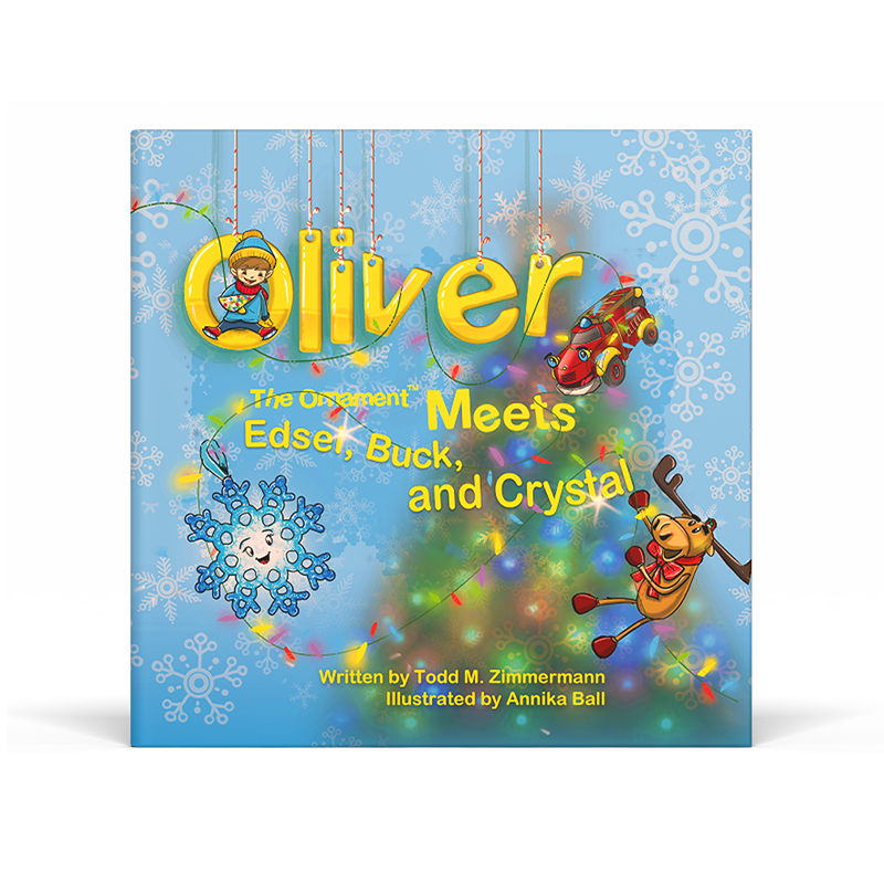 Oliver the Ornament Deluxe Christmas Collection of Books #1 - #7, and 14 Ornaments