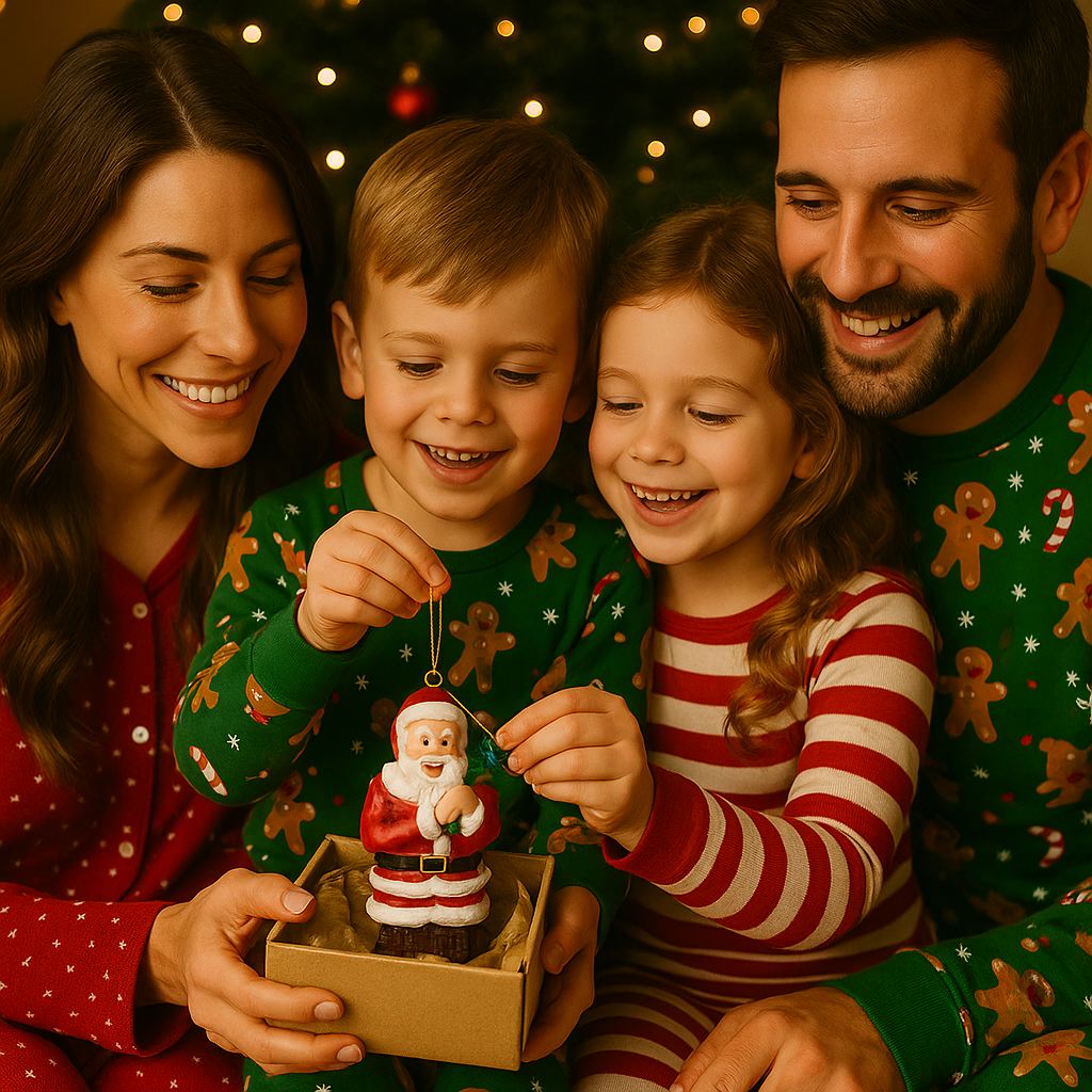 Santa Claus Christmas Ornament | Oliver the Ornament