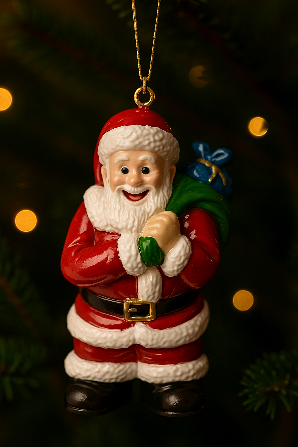 Santa Claus Christmas Ornament | Oliver the Ornament