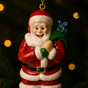 Santa Claus Christmas Ornament | Oliver the Ornament