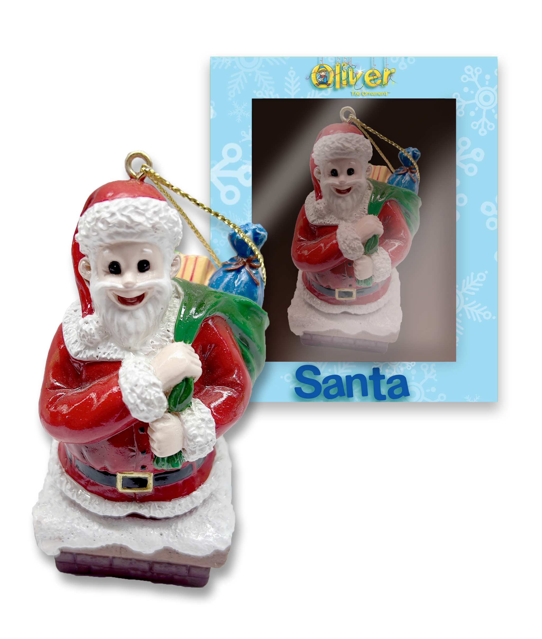 Santa Ornament