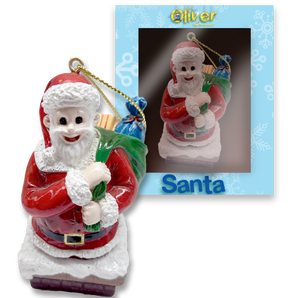 Santa Ornament