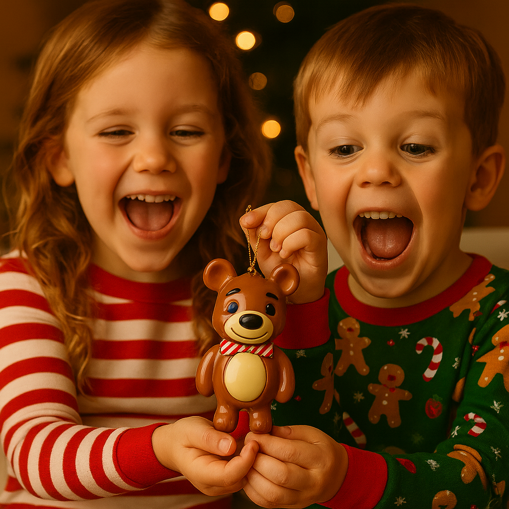 Teddy Christmas Ornament | Oliver the Ornament