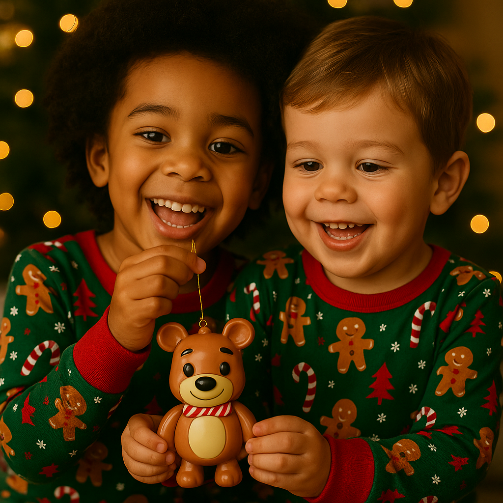 Teddy Christmas Ornament | Oliver the Ornament