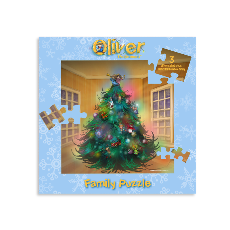 Family Puzzle - Christmas Tree