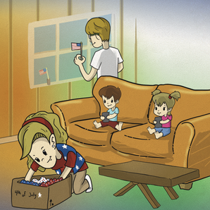 Oliver Doodle Dandy Celebrates America 250