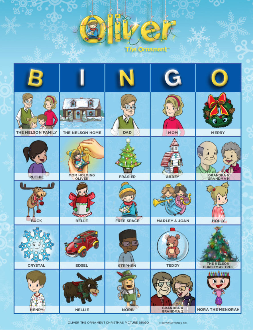 Christmas Picture Bingo