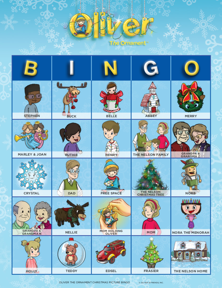 Christmas Picture Bingo