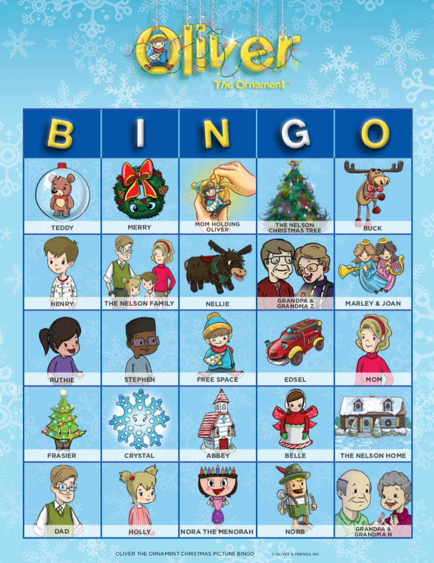 Christmas Picture Bingo