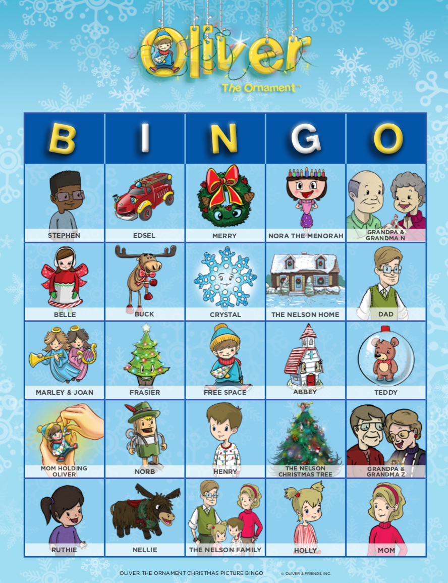 Christmas Picture Bingo