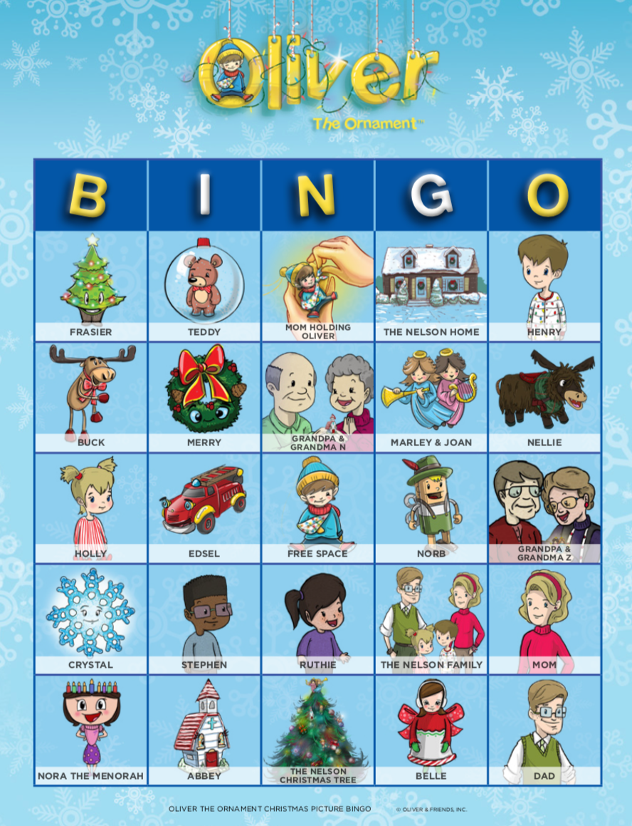 Christmas Picture Bingo