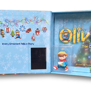 Oliver The Ornament Boxed Gift Set for you and your Favorite Teacher or School