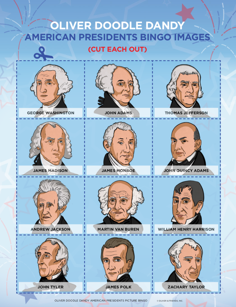 Picture Bingo - American Presidents