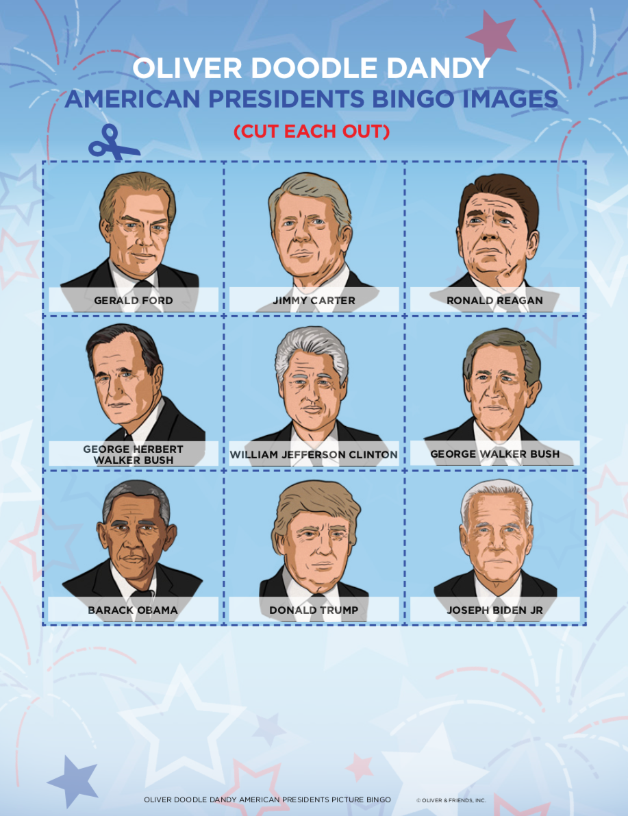 Picture Bingo - American Presidents