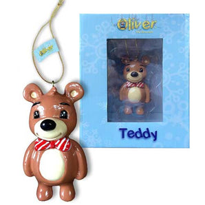 Teddy Ornament